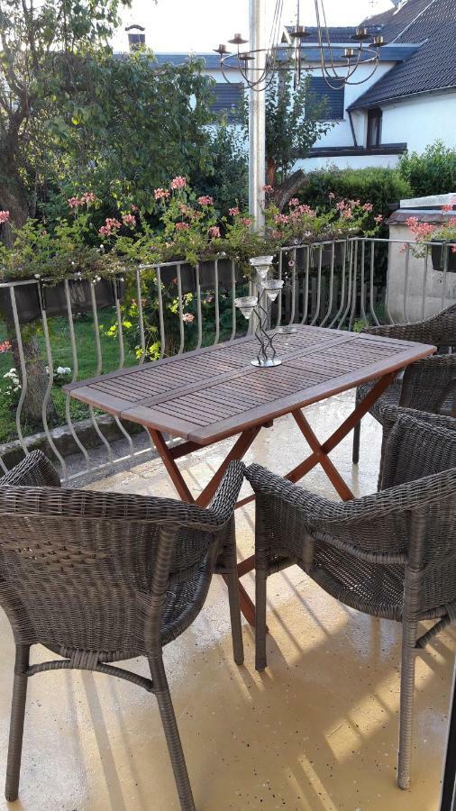 Ferienwohnung Am Theo Carlen Platz Ormesheim ภายนอก รูปภาพ